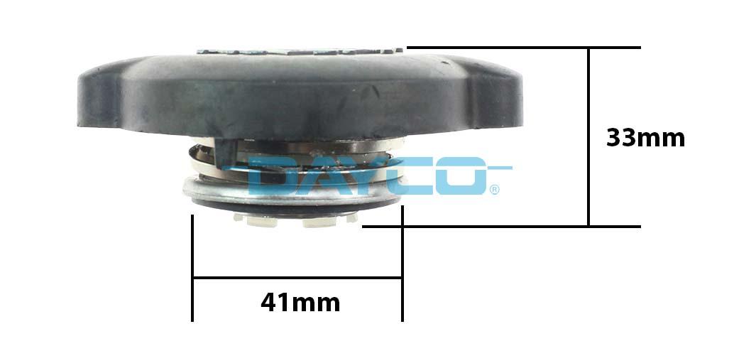 Buson,radiator DRC007 DAYCO-AU