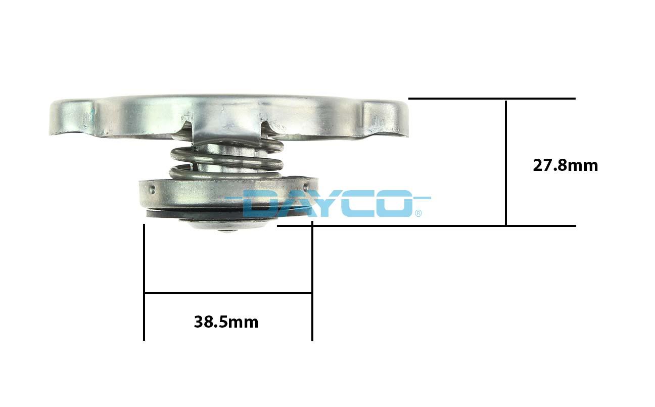 Buson,radiator DRC017 DAYCO-AU