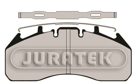 Set placute frana,frana disc JCP006 JURATEK