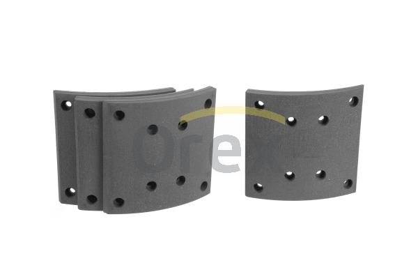 Set garnituri de frictiune, frana tambur 142010 OREX