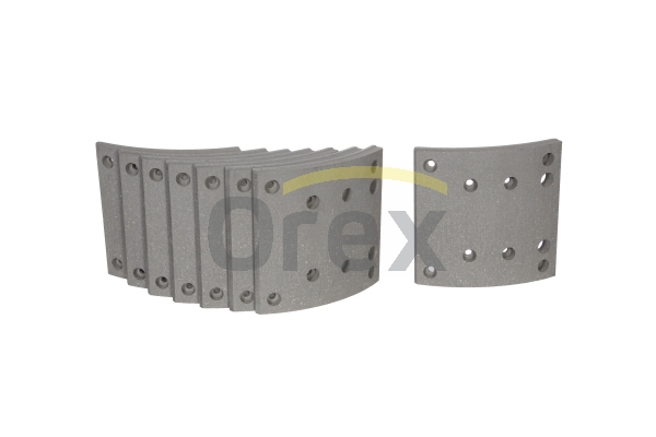 Set garnituri de frictiune, frana tambur 142067 OREX