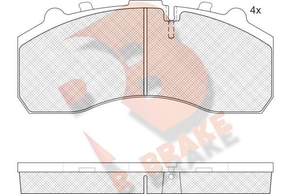 Set placute frana,frana disc RB1194 R BRAKE