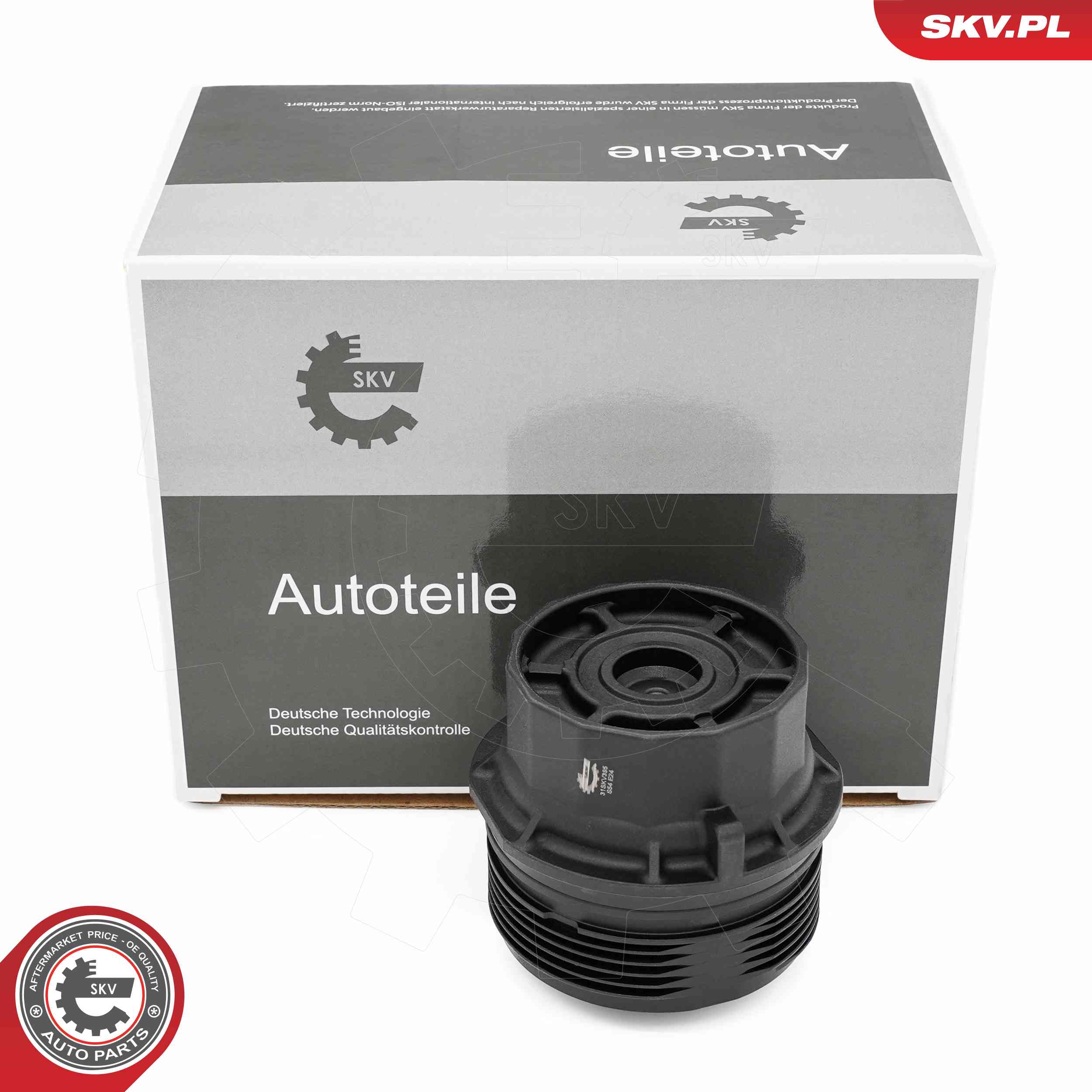 Capac, carcasa filtru ulei 31SKV395 ESEN SKV