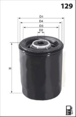 Filtru combustibil LFDS118 LUCAS FILTERS