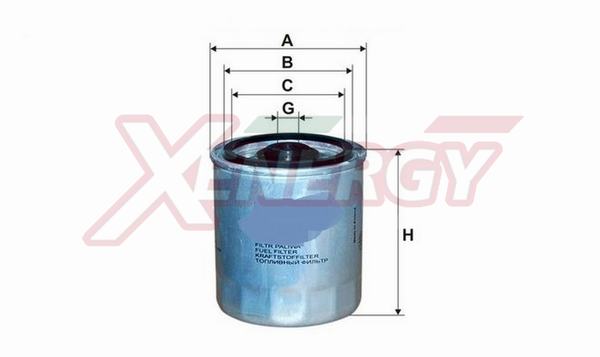 Filtru combustibil X1510116 AP XENERGY