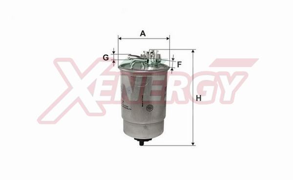 Filtru combustibil X1510142 AP XENERGY