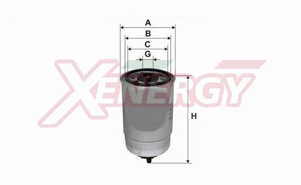 Filtru combustibil X1510403 AP XENERGY