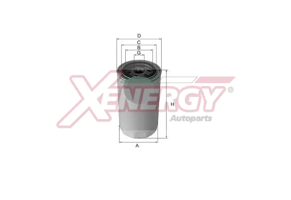Filtru ulei X1510801 AP XENERGY