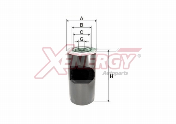 Filtru ulei X1512001 AP XENERGY