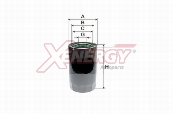Filtru ulei X1596266 AP XENERGY
