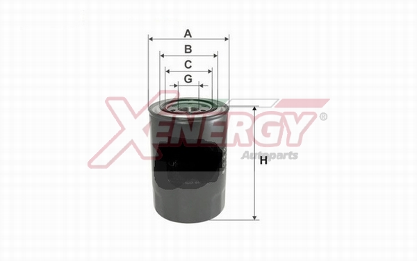 Filtru ulei X159636 AP XENERGY