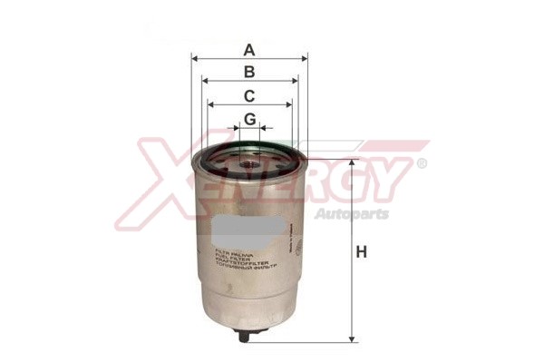 Filtru combustibil X1598451 AP XENERGY