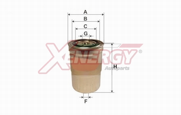 Filtru combustibil X1598561 AP XENERGY