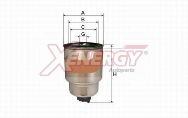 Filtru combustibil X1598571 AP XENERGY