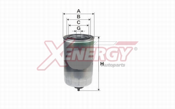 Filtru combustibil X1598791 AP XENERGY