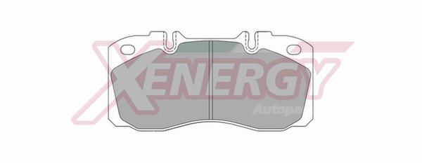 Set placute frana,frana disc X40322 AP XENERGY