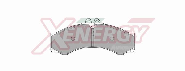 Set placute frana,frana disc X40652 AP XENERGY
