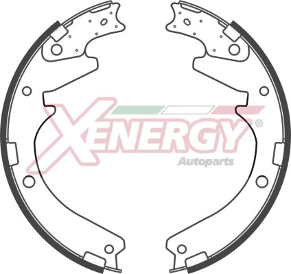 Set saboti frana X50733 AP XENERGY