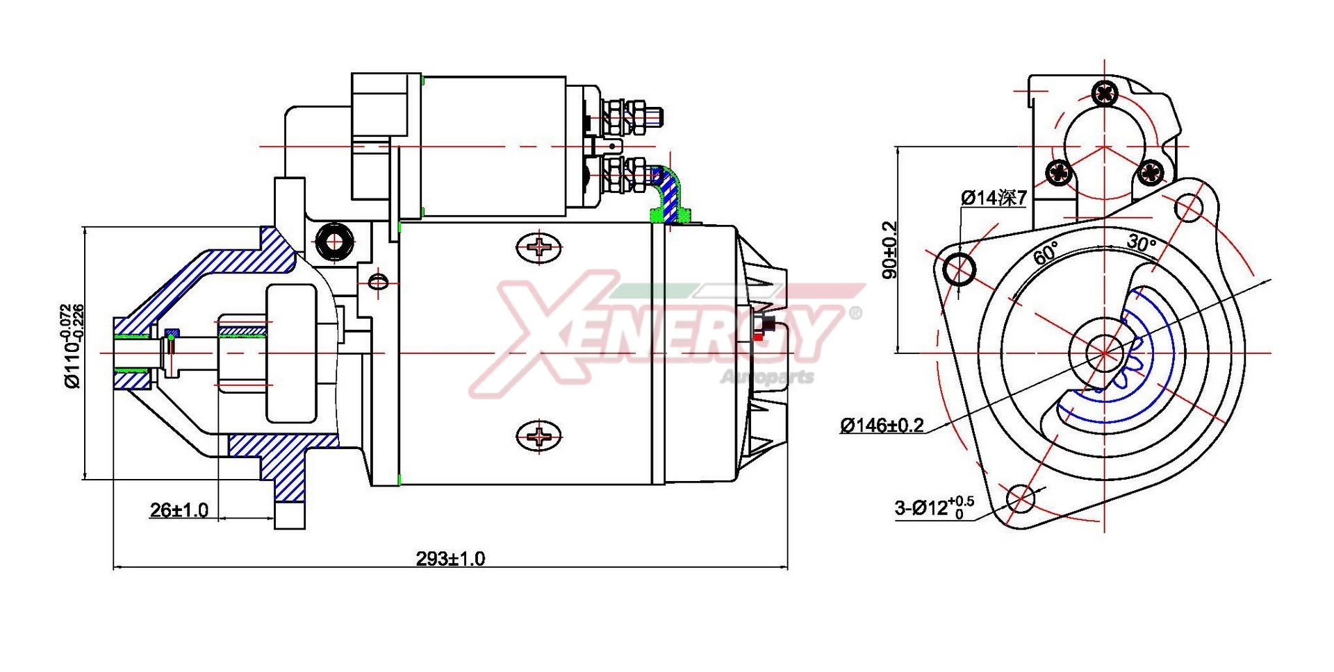 Starter XST60030AD AP XENERGY