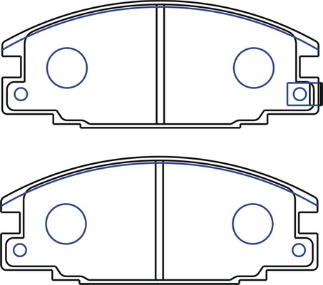 Set placute frana,frana disc TA248WK SAFETY