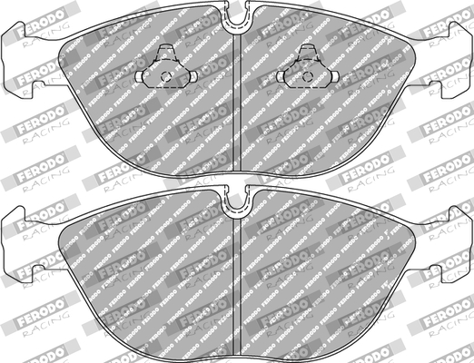 Set placute frana,frana disc FCP1001H FERODO RACING