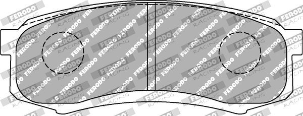 Set placute frana,frana disc FCP1021H FERODO RACING