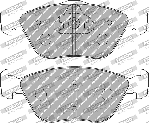 Set placute frana,frana disc FCP1052R FERODO RACING