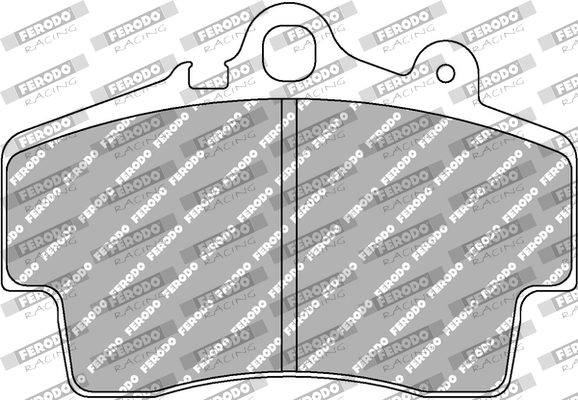 Set placute frana,frana disc FCP1307H FERODO RACING