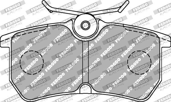 Set placute frana,frana disc FCP1319H FERODO RACING