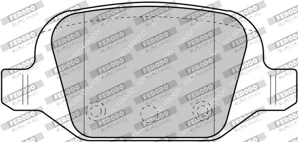 Set placute frana,frana disc FCP1324H FERODO RACING