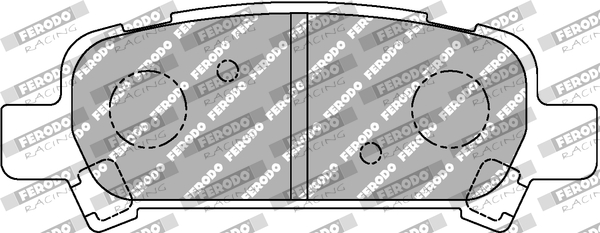 Set placute frana,frana disc FCP1333H FERODO RACING