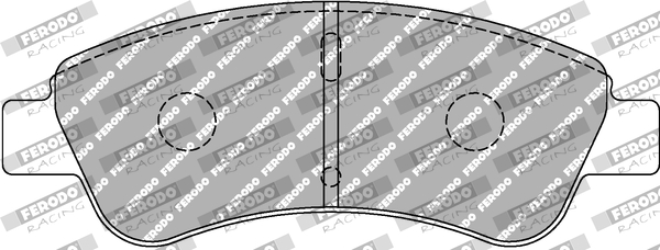 Set placute frana,frana disc FCP1399H FERODO RACING