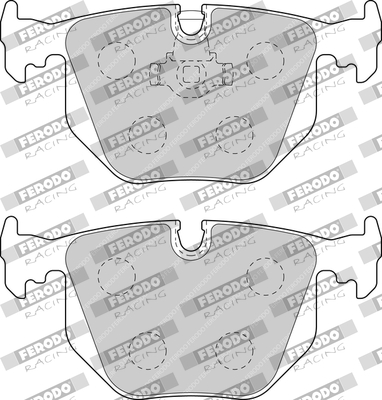 Set placute frana,frana disc FCP1483H FERODO RACING