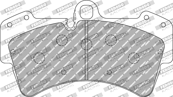 Set placute frana,frana disc FCP1626H FERODO RACING