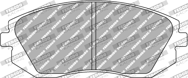 Set placute frana,frana disc FCP1639H FERODO RACING
