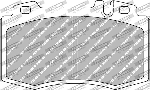 Set placute frana,frana disc FCP1661H FERODO RACING