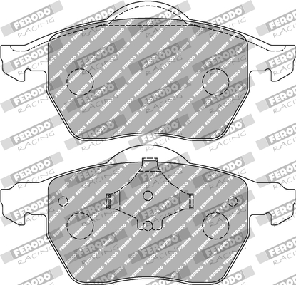 Set placute frana,frana disc FCP1717H FERODO RACING