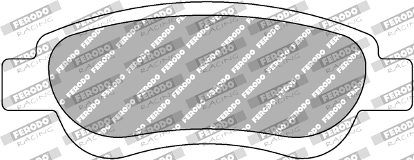 Set placute frana,frana disc FCP1790H FERODO RACING