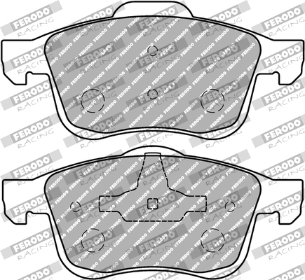 Set placute frana,frana disc FCP1805H FERODO RACING