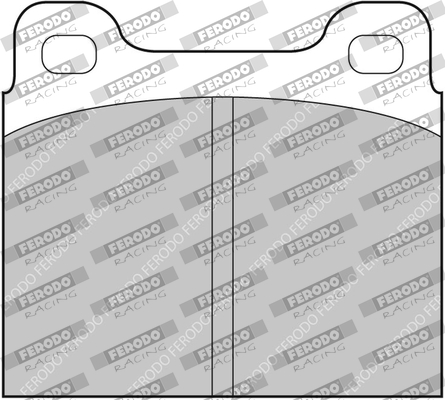 Set placute frana,frana disc FCP2H FERODO RACING