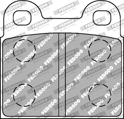 Set placute frana,frana disc FCP3H FERODO RACING