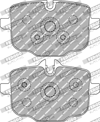 Set placute frana,frana disc FCP4381H FERODO RACING