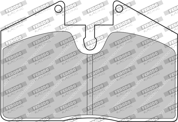 Set placute frana,frana disc FCP451H FERODO RACING
