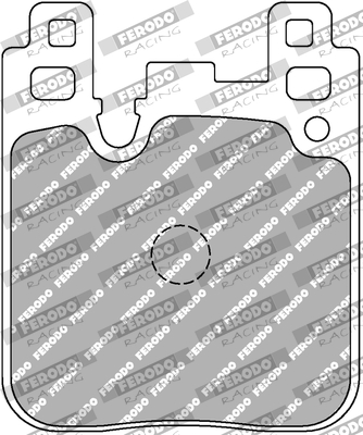 Set placute frana,frana disc FCP4663W FERODO RACING