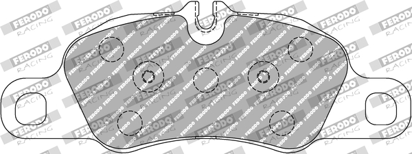 Set placute frana,frana disc FCP4805H FERODO RACING