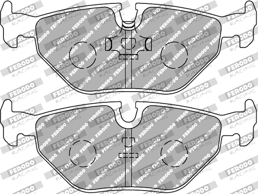 Set placute frana,frana disc FCP578H FERODO RACING