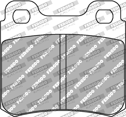 Set placute frana,frana disc FCP586H FERODO RACING