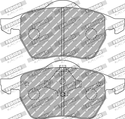 Set placute frana,frana disc FCP590H FERODO RACING