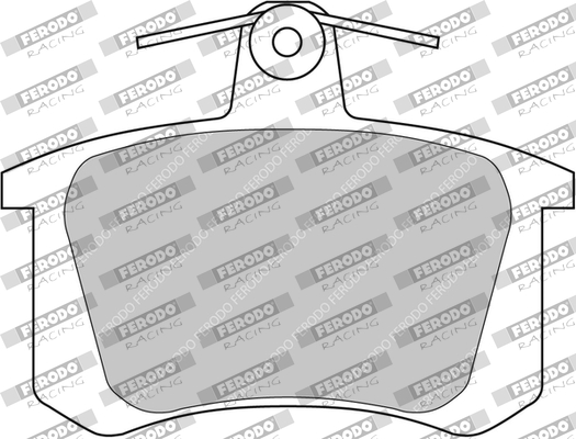 Set placute frana,frana disc FCP596H FERODO RACING