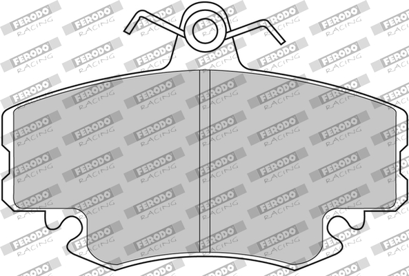 Set placute frana,frana disc FCP845H FERODO RACING